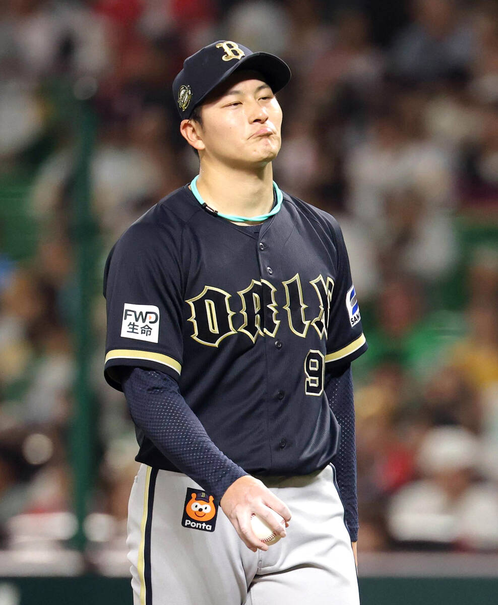 オリックス】高島泰都が6回3失点で降板…西武・蛭間に今季5打数5