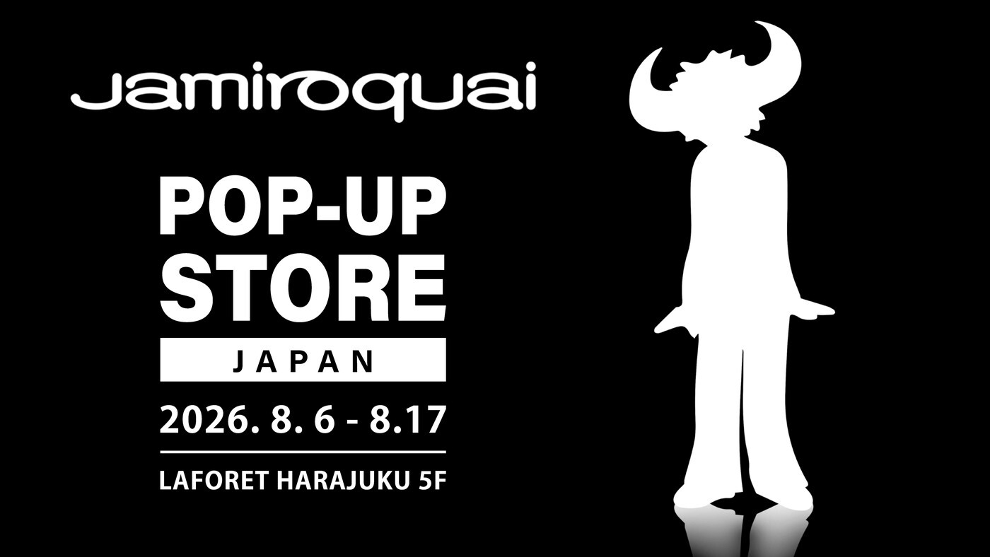 Jamiroquai ジャミロクワイ POPUP 原宿 限定 トート サマソニ ジャミロクワイ『SUMMER SONIC 2026』での来日を記念したポップアップ