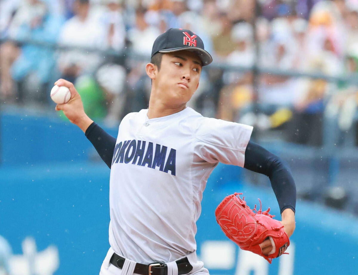 甲子園】横浜の最速157キロ右腕・織田翔希「楽しみな気持ちが一番