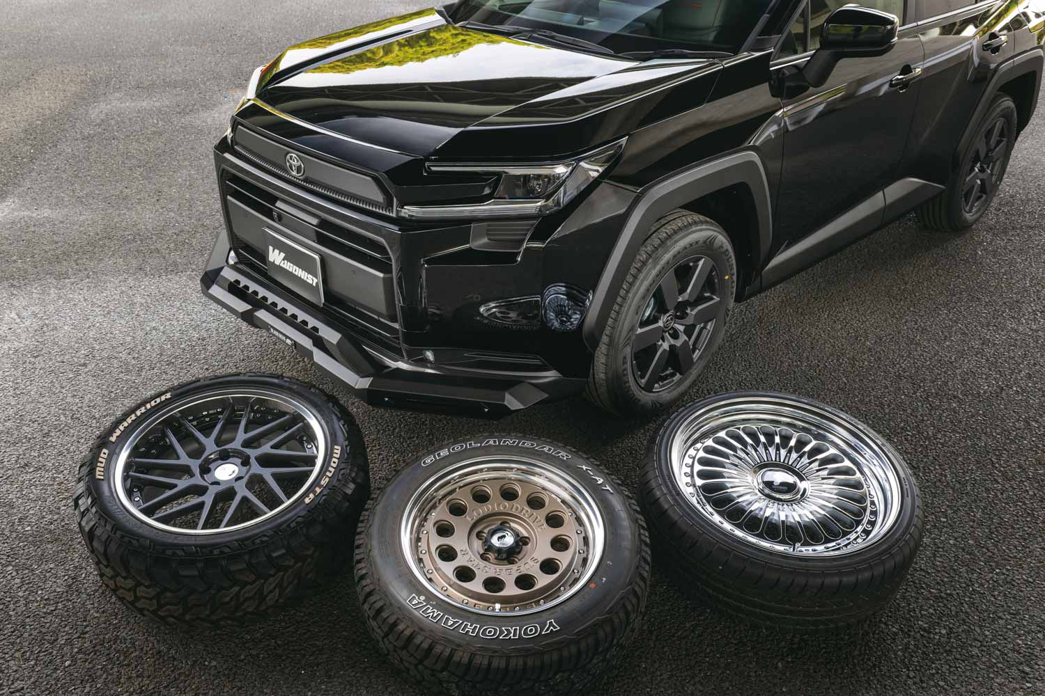 18から22インチまで実装着。トヨタ「RAV4」のホイール干渉と出ヅラを