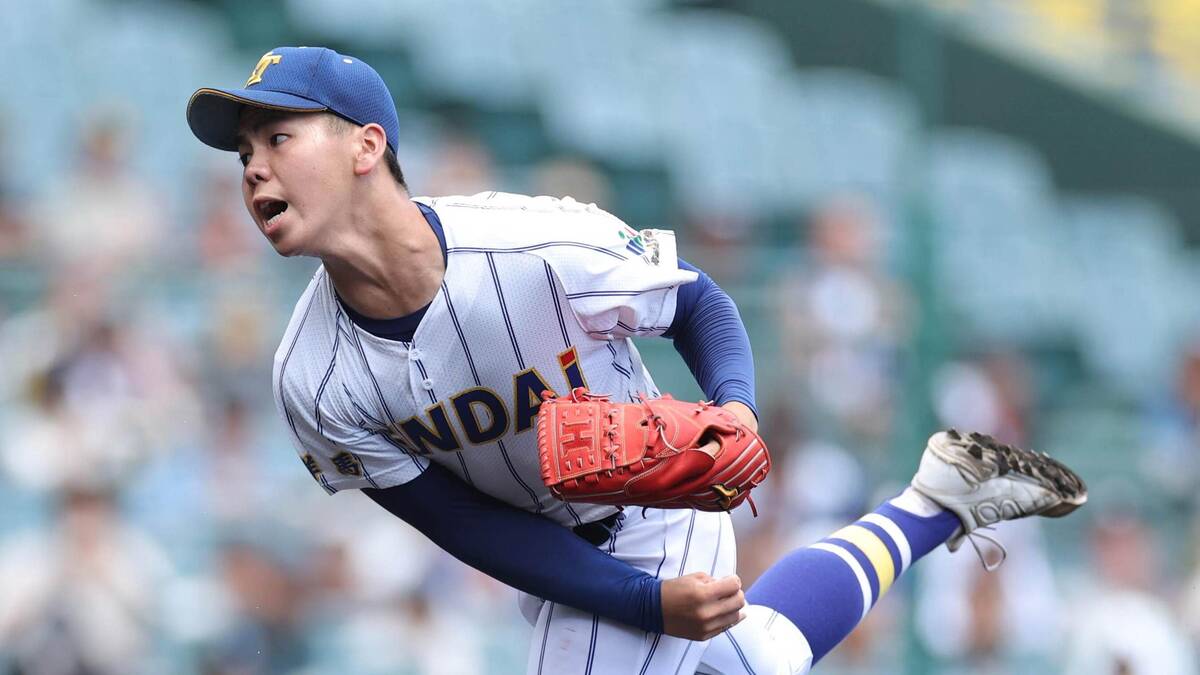 甲子園】健大高崎、エースが毎回11K1失点完投 背番号1は今年も