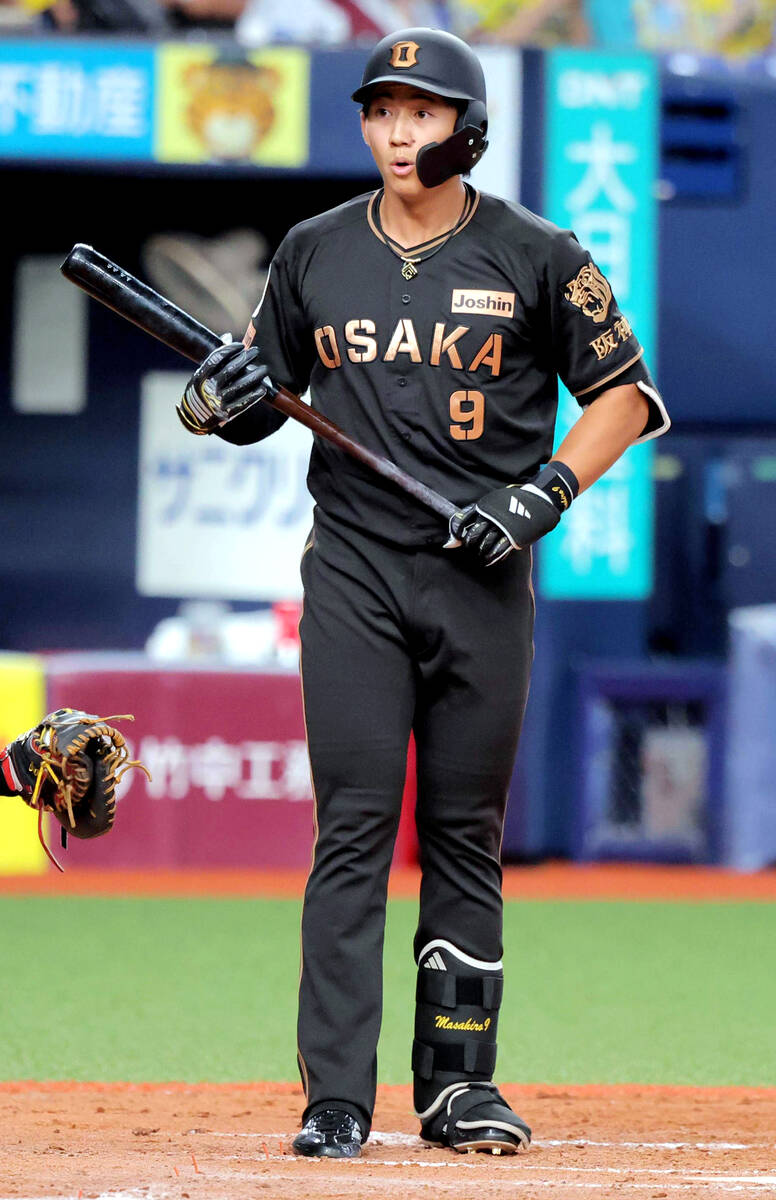 阪神】ドラ1・立石正広が登録抹消…打率・198と落ち込む 前日8日は