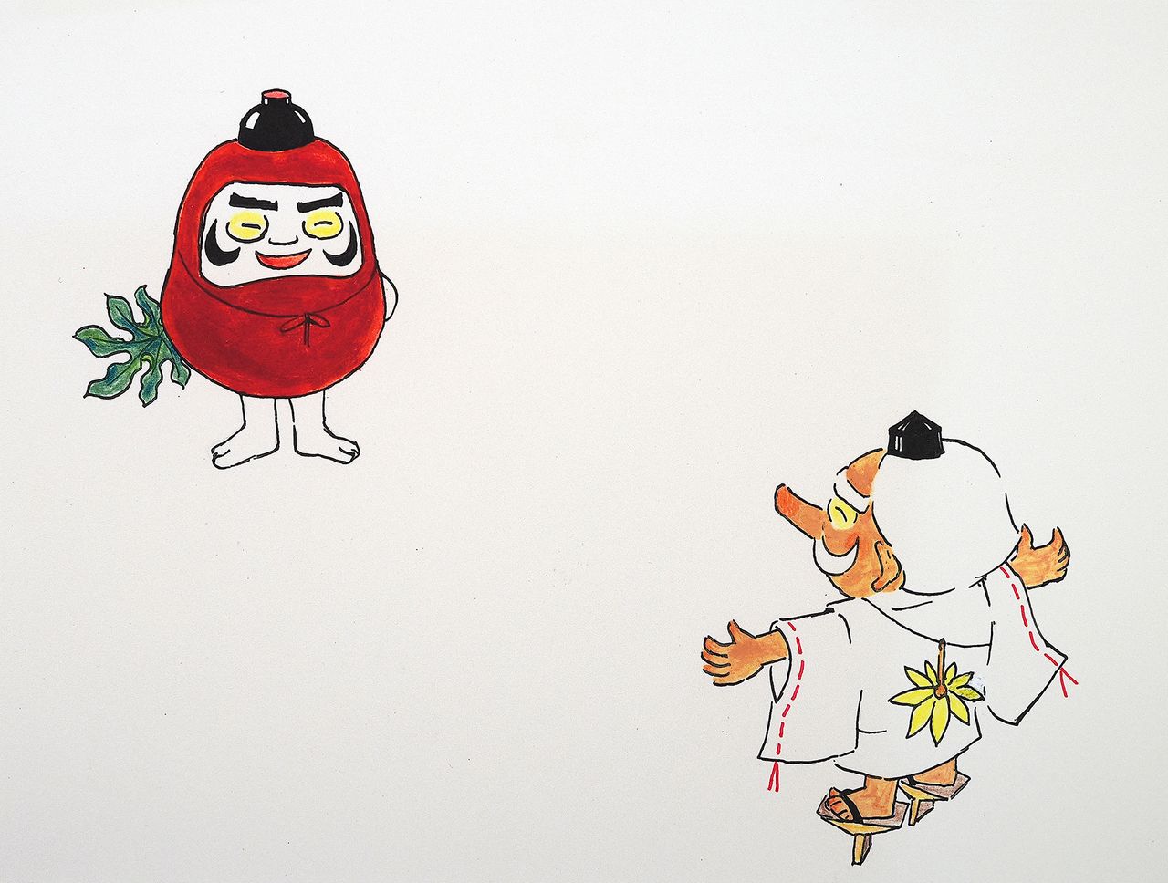 だるまちゃん」はなぜ生まれたのか：『生誕100年 かこさとし展
