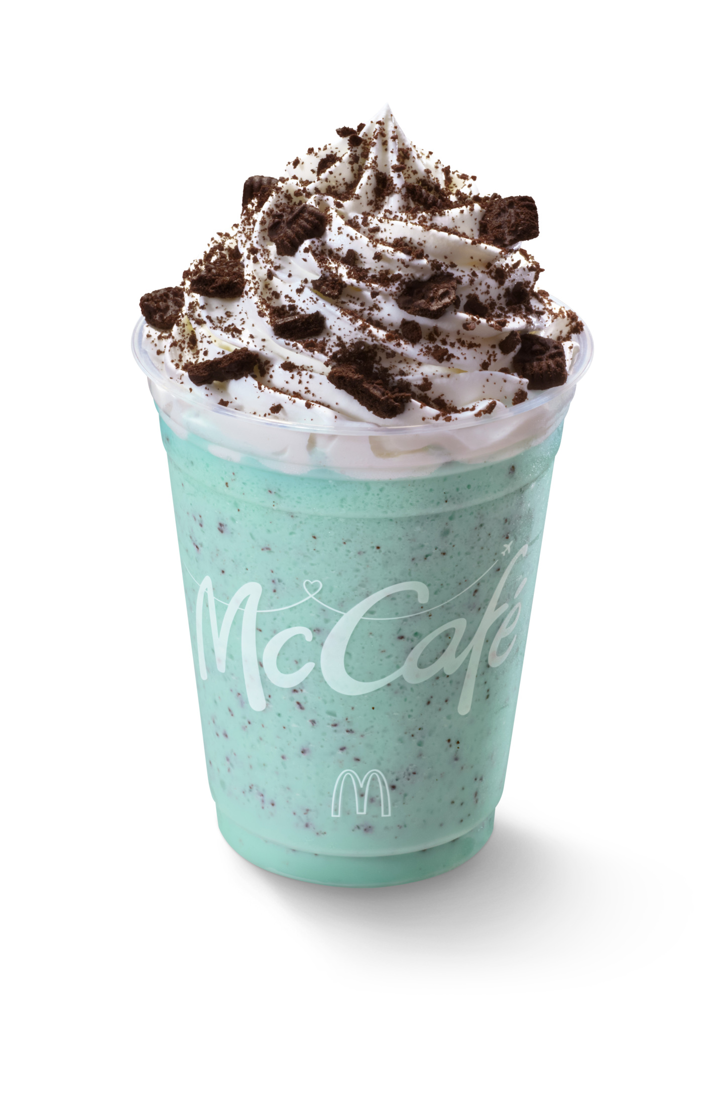 マクドナルド、リニューアルした「クッキー＆チョコミントフラッペ」を