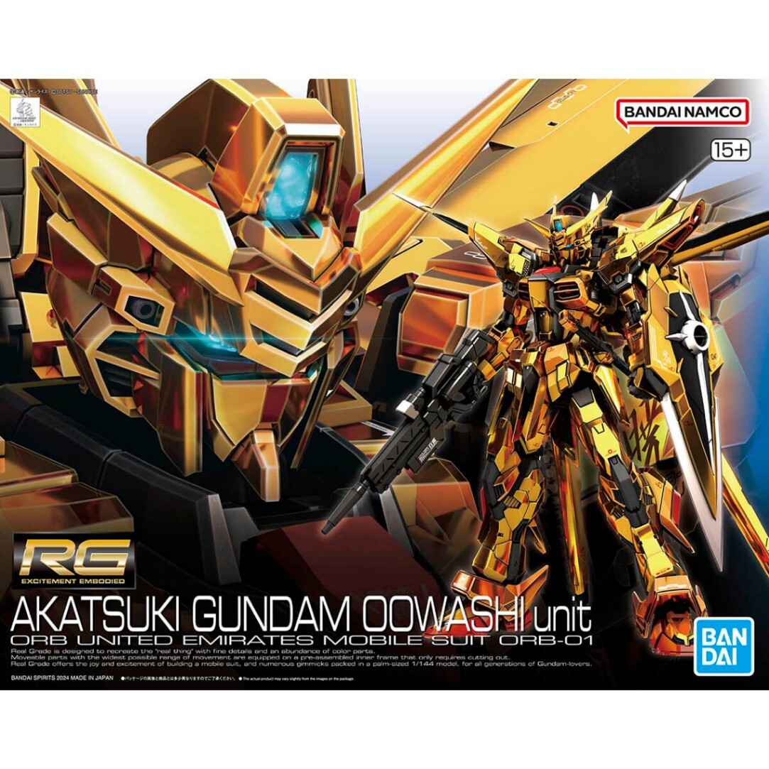 機動戦士ガンダムSEED DESTINY＞RG アカツキガンダム（オオワシ装備