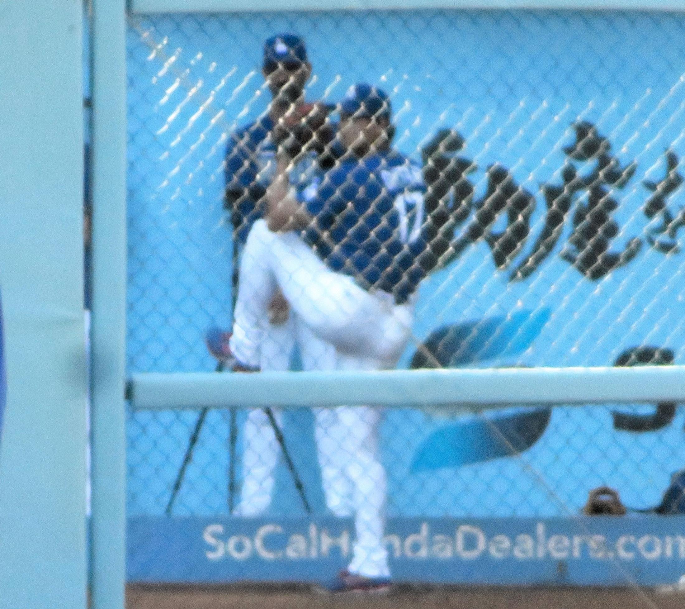 大谷翔平がブルペン入り 7月22日以来の投球練習再開で全球種34球