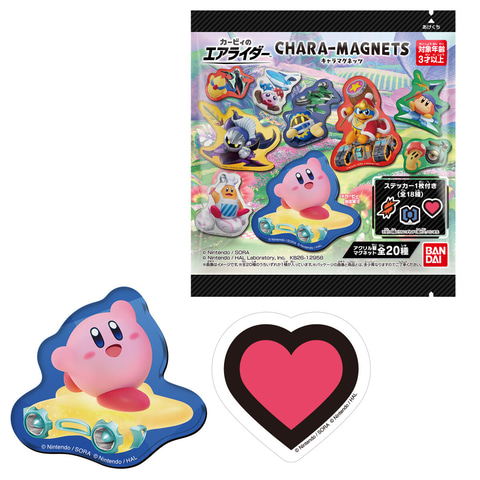 食玩「カービィのエアライダー キャラマグネッツ」が本日発売（GAME