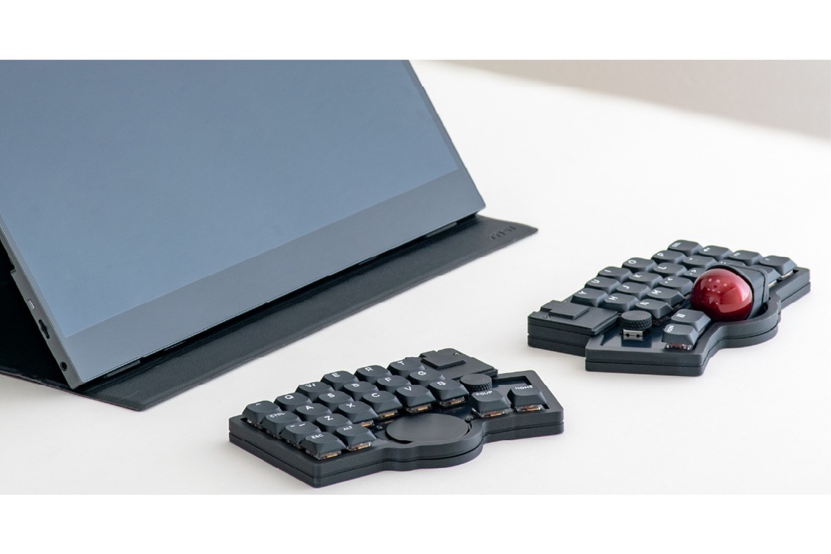 工作キットの「エレキット」から、自作キーボードが出ていた