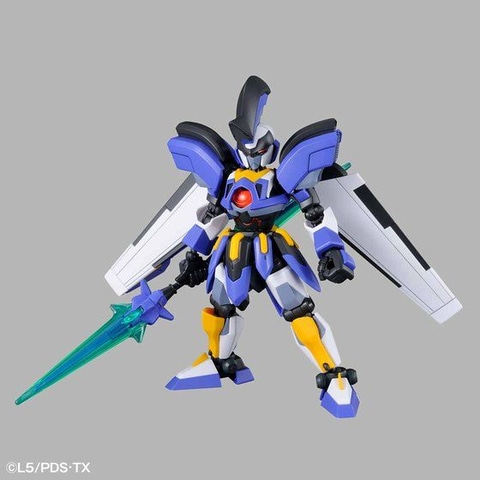 ダンボール戦記」よりLBXオーディーンとLBXルシファーがハイエンド