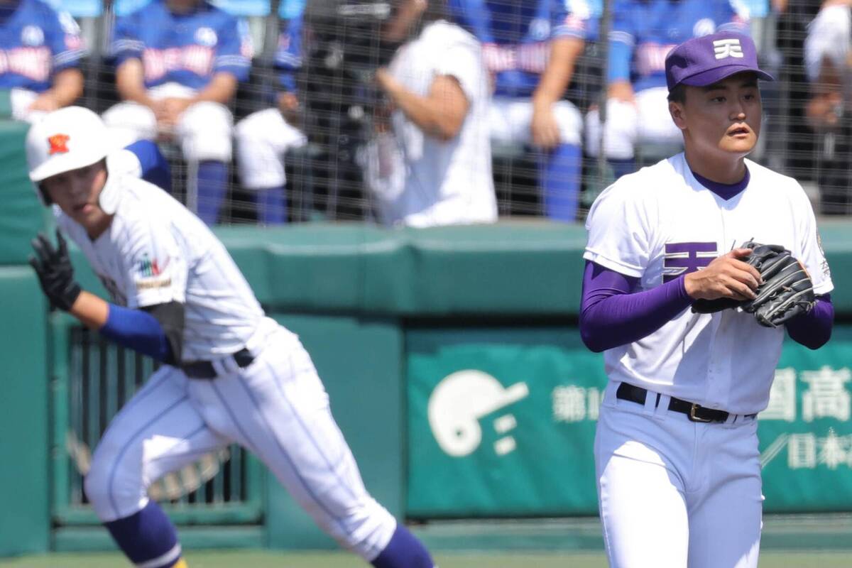 甲子園】天理36年ぶり決勝進出ならず 健大高崎に惜敗で涙エース