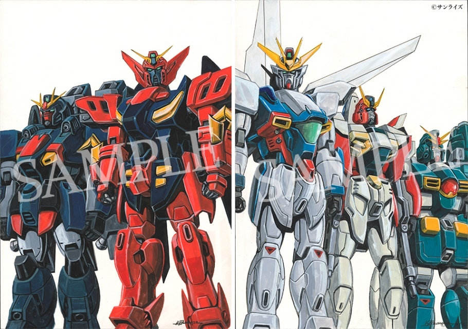 機動新世紀ガンダムX＞大河原邦男、西村誠芳描き下ろし 30周年記録全集