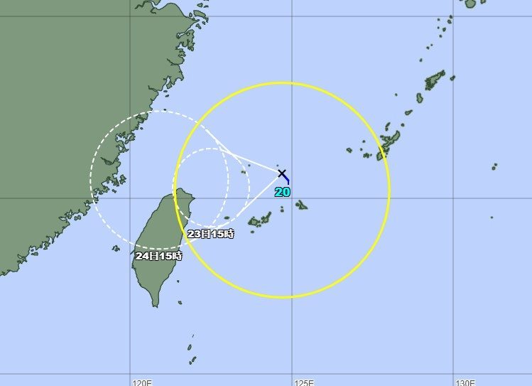 台風20号】宮古島市と竹富町に土砂災害レベル4危険警報 先島で大雨が
