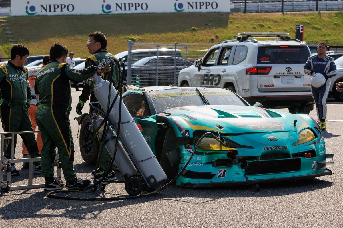 130Rで横転クラッシュ、埼玉Green Braveに何が起きたのか。ダメージは