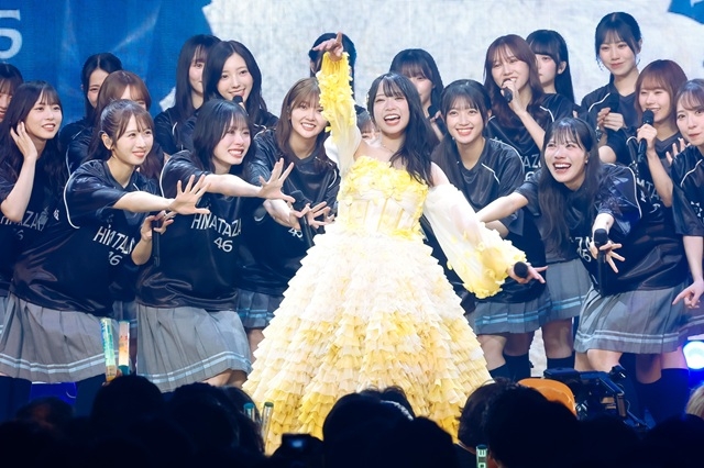 日向坂46、三期生ライヴ＆山口陽世のセレモニーを開催 Zepp Hanedaに日