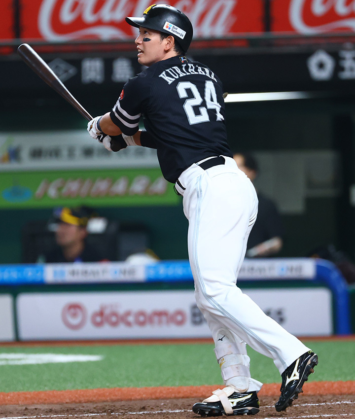ソフトバンク・栗原陵矢 バットでも引っ張る選手会長／わがチームの
