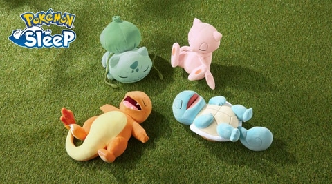 へそ天”のゼニガメ！ 「ポケモンスリープ」の新作ぬいぐるみが9月5日に