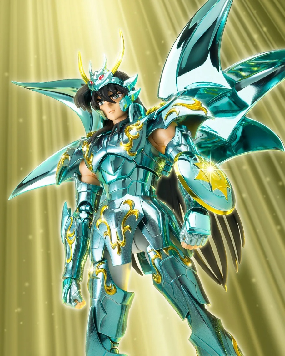 聖闘士星矢＞神聖衣のドラゴン紫龍 聖闘士聖衣神話EXに（MANTANWEB