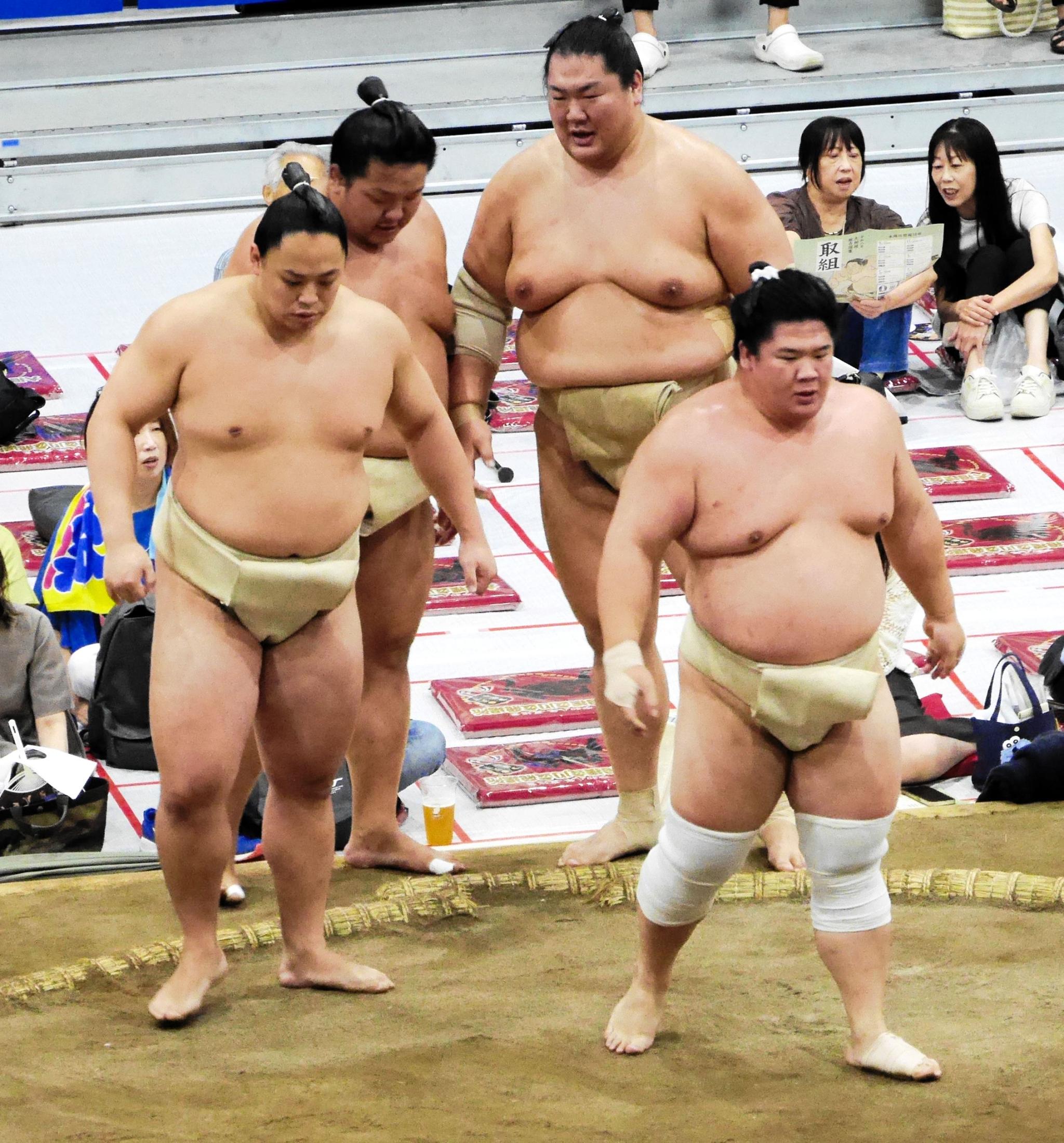 宇良が関取最多25番相撲を取る、夏巡業最終日に巡業部長は感心「宇良