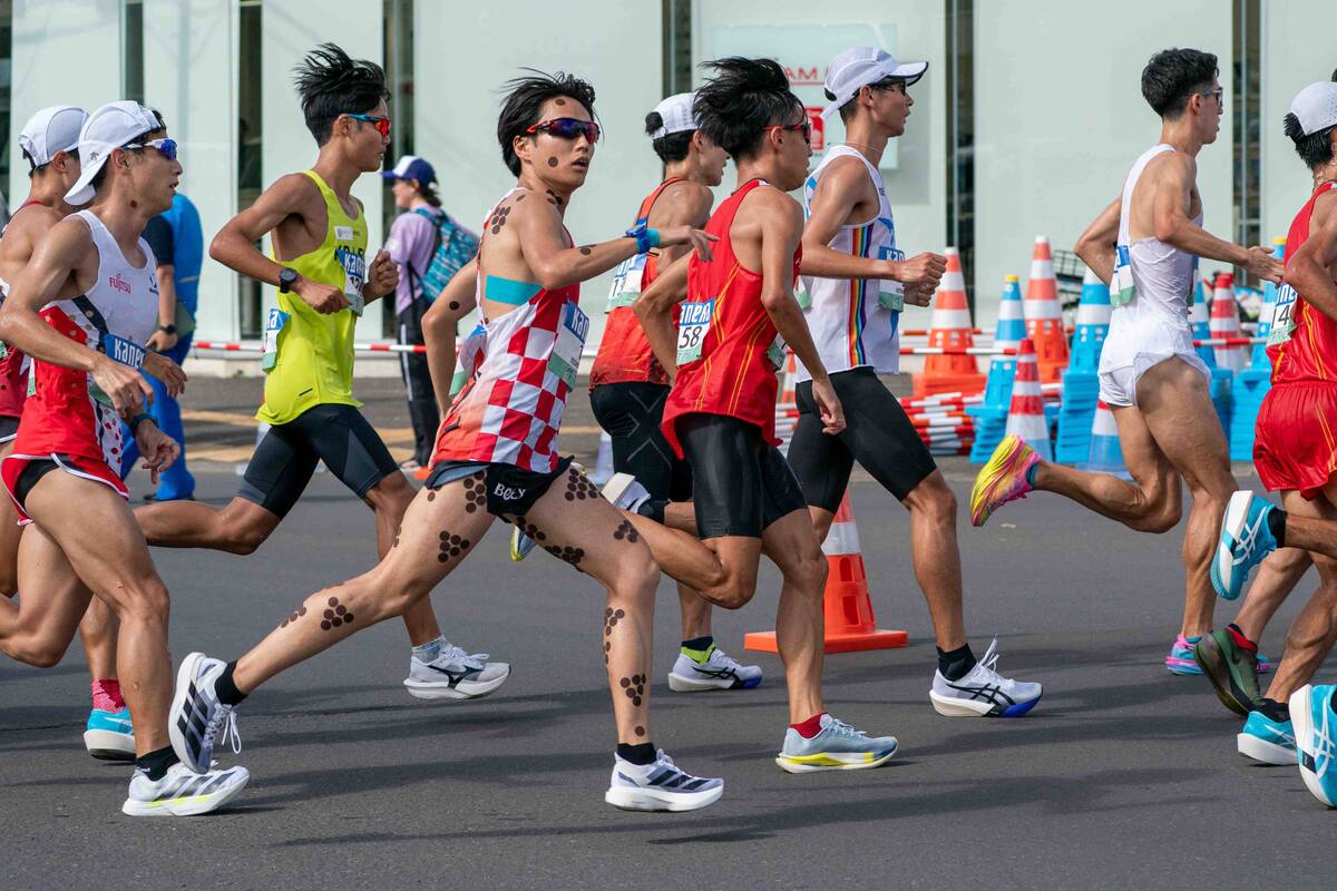 北海道マラソン】男子は20Kを1時間1分7秒で通過 警視庁の亀田稔