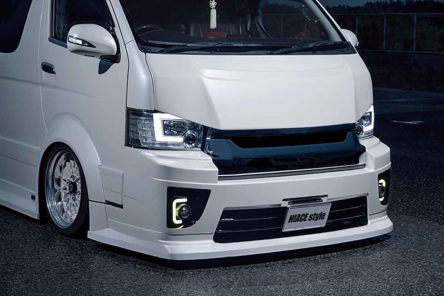 元12tトラック運転手が挑んだ200系ハイエース！自作エアサスとワンオフ