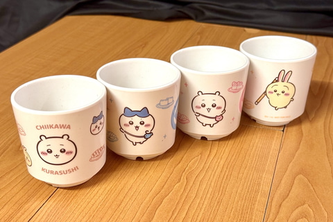 くら寿司×「ちいかわ」コラボ第2弾グッズ「湯呑み」の実物お披露目