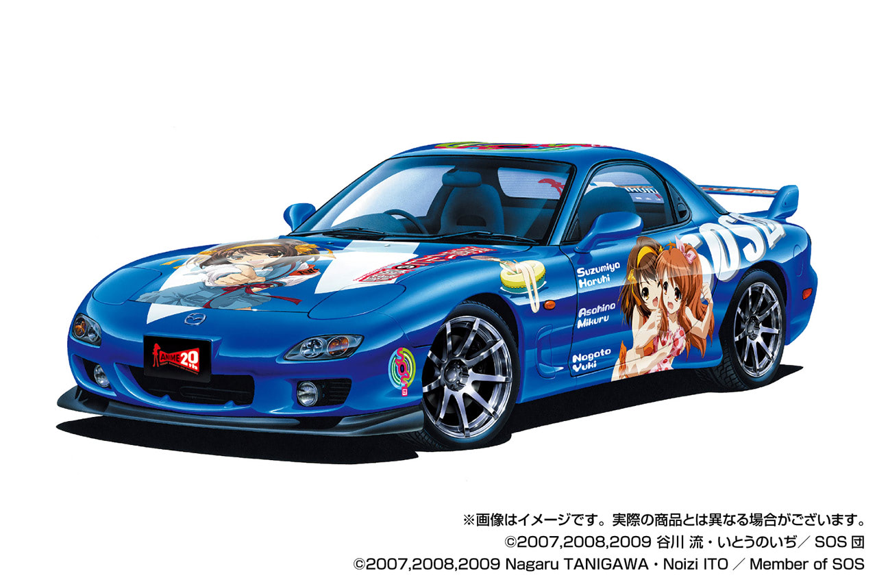 痛車プラモ伝説の第1弾が復活！】アオシマ痛車シリーズの記念すべき