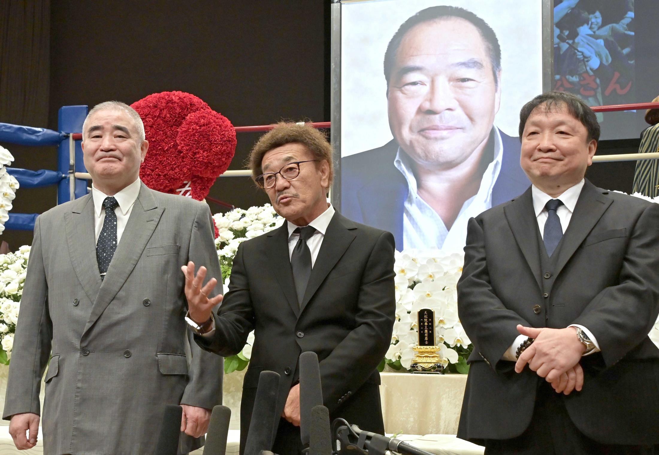 さらばガッツ石松さん 6月2日に死去、希代のスターお別れ会に600