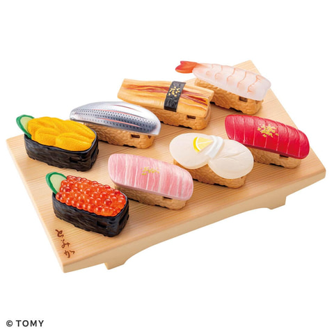 お寿司　セット品　新品未使用 PERSON’S パーソンズ スリーピース タカラトミーモールオリジナルトミカ「寿司トミカ 上寿司セット」が