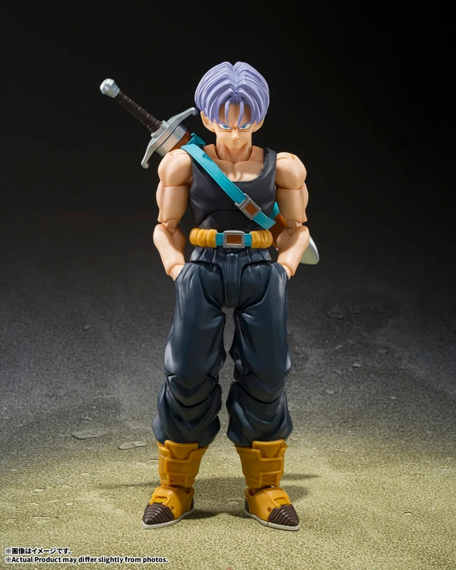 ドラゴンボール＞タンクトップ姿のトランクスのフィギュア 初回限定はZ