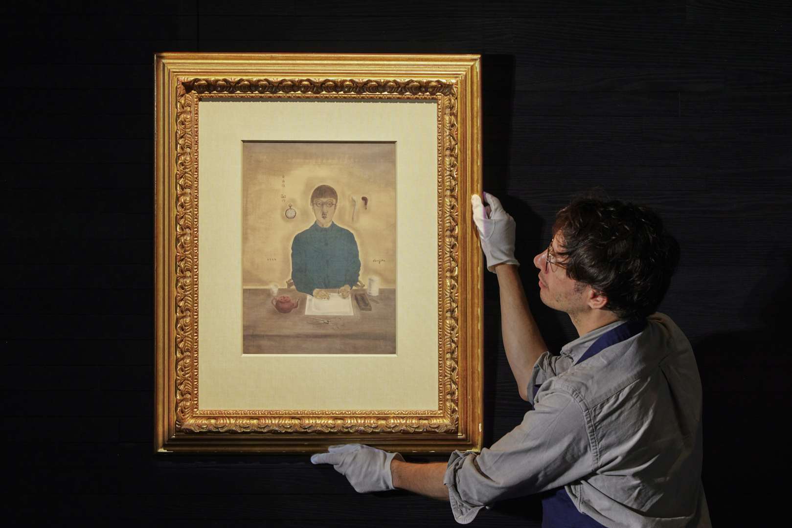 藤田嗣治の60年にわたる画業をたどる。サザビーズ香港で15作品が一挙