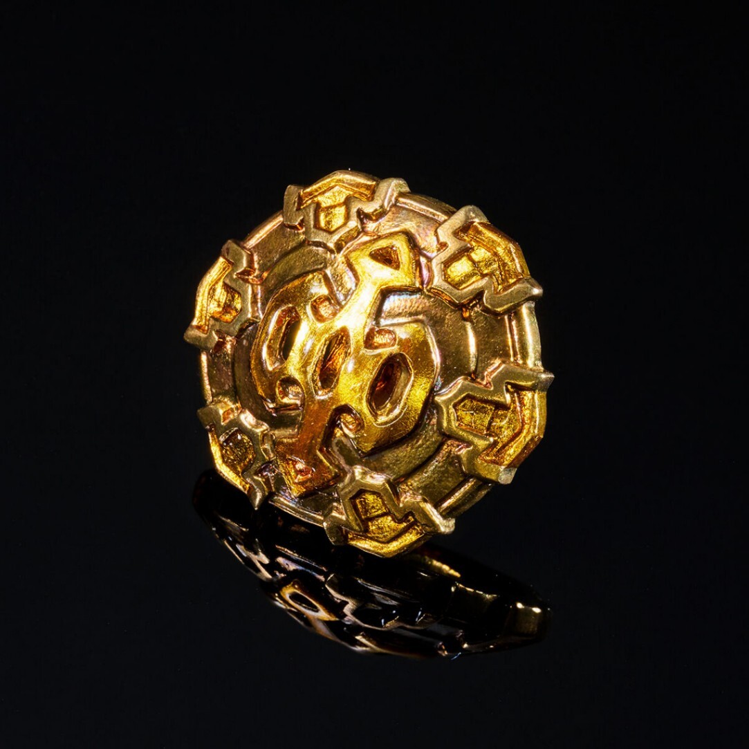 ジョジョ展　パッショーネバッヂ　当選品 ジョジョの奇妙な冒険 黄金の風＞パッショーネのバッジがアクセサリー