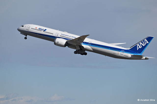 787-10、ANAに納入 受注11機減15機＝ボーイング8月実績（Aviation Wire
