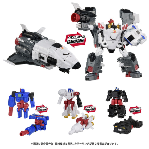 トランスフォーマー」AOTPシリーズに宇宙用シャトルから変形する