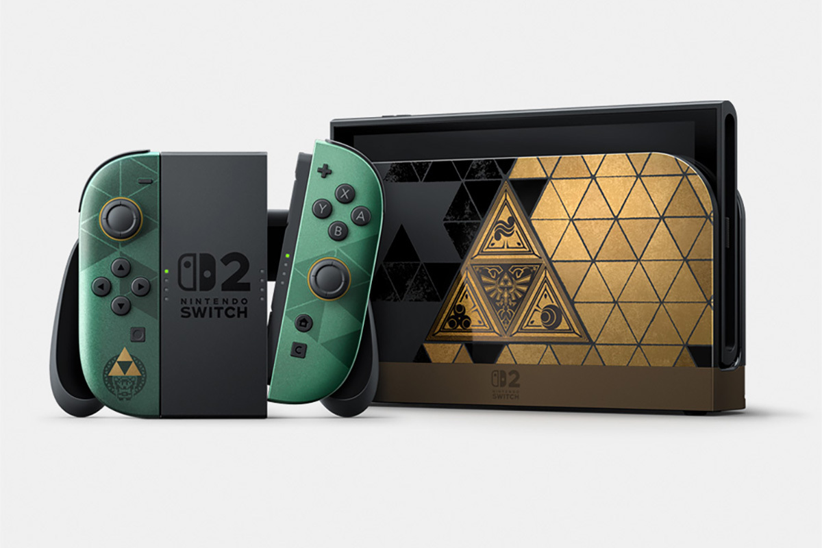 Nintendo Switch 2『ゼルダの伝説』40周年特別モデル、10/29発売