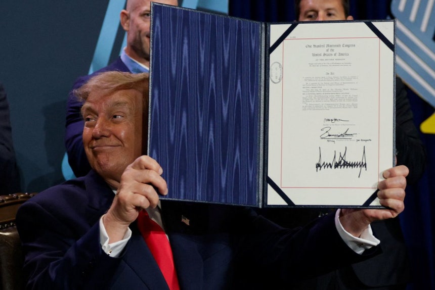 全国民に5000ドル配る」と言っていたトランプ氏「100万人にはさらに500