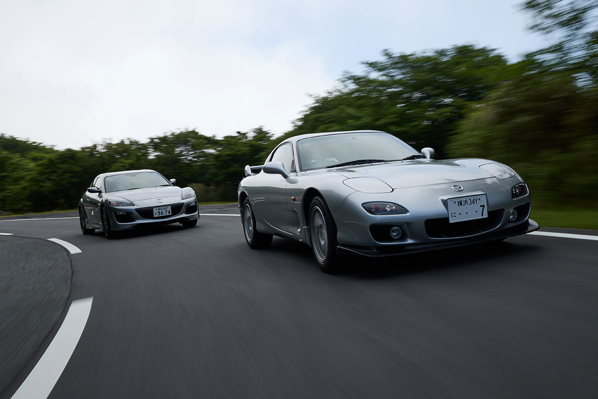Mazda RX-7とRX-8 コスモ6台セット 奇跡のコンディションの「RX-7」と「RX-8」｜ マツダのロータリー