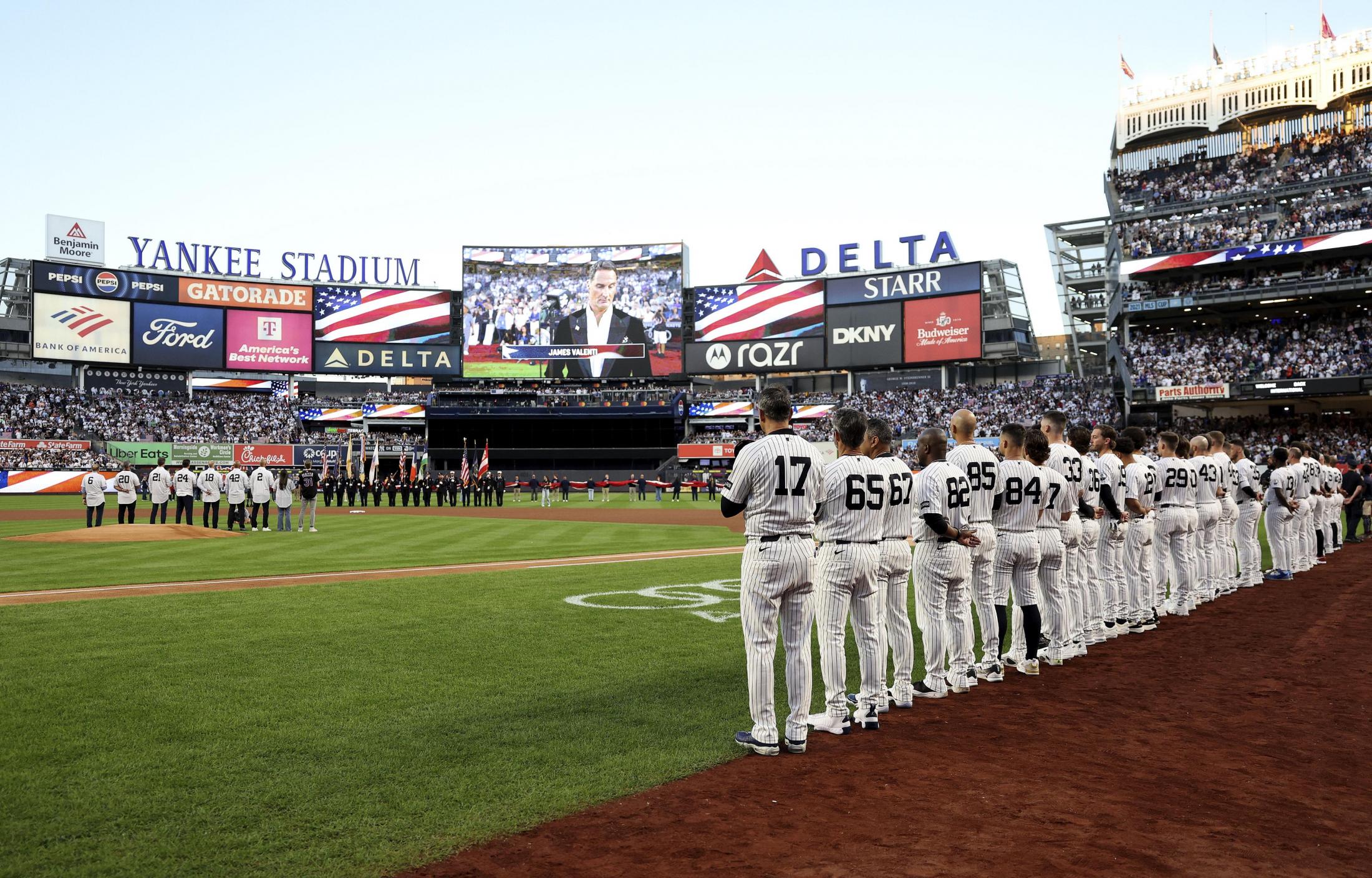 大リーグ、NY勢対決で黙とう 9.11同時テロ犠牲者を追悼（共同通信