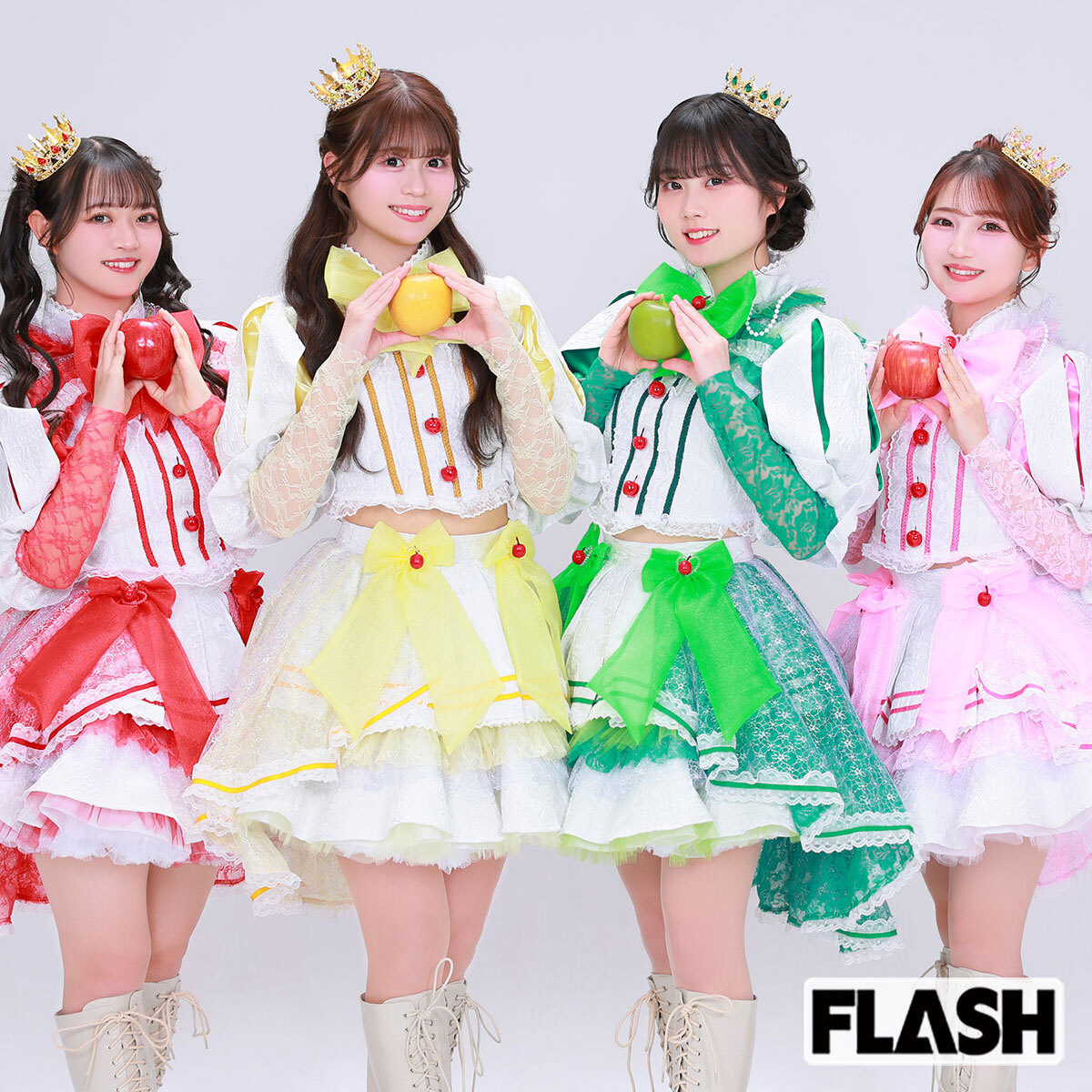 りんご娘、結成27年めで「弘前1万人ライブ」達成！ 東北1位のご当地