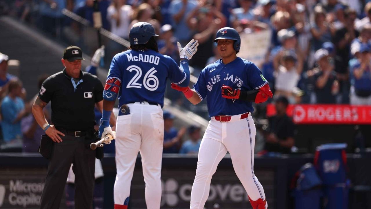 MLB】ブルージェイズ快勝で5割復帰 ゲレーロJr.に待望の本拠地初アーチ