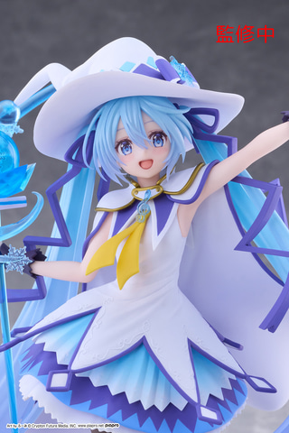 最終価格　プライズ　　初音ミク　雪ミク タイトー、プライズフィギュア「雪ミク（初音ミク）」×「AMP＋」大型