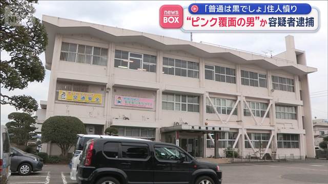 深夜に「ピンク覆面の男」か　敷地内に侵入　住民憤り「普通、黒でしょ」（テレビ朝日系（ANN）） - Yahoo!ニュース