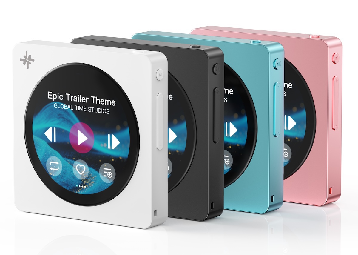 FIIO、円形タッチ画面搭載の小型エントリーDAP「Snowsky DISC」に新色
