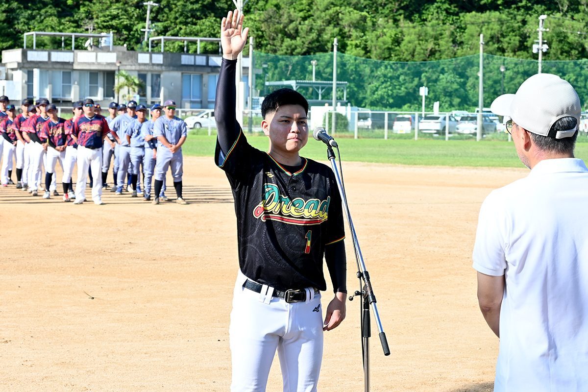 草野球の沖縄頂点へ、熱戦はじまる オリオンスーパーベースボール開幕