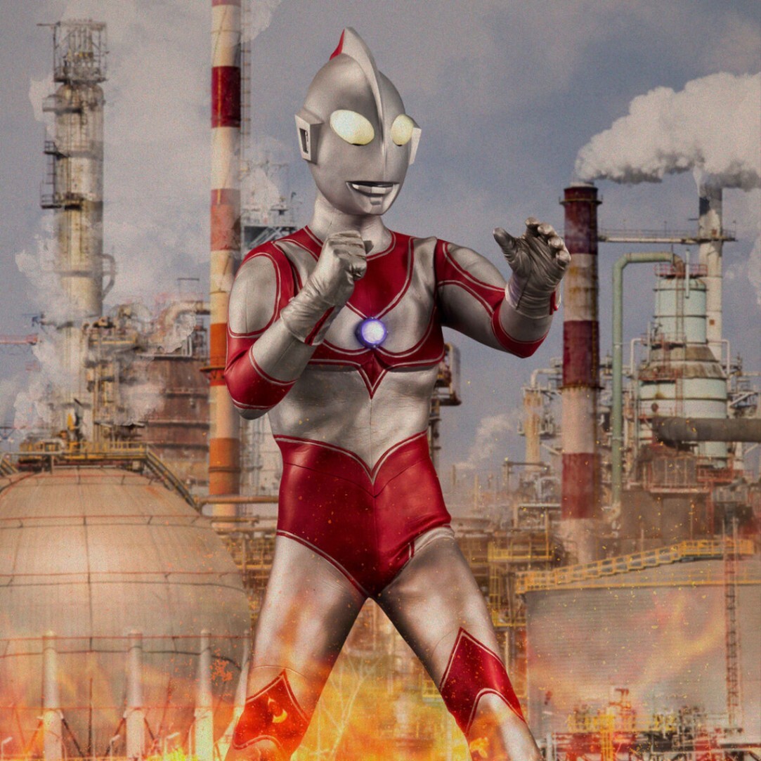 帰ってきたウルトラマン＞ビッグサイズのフィギュア 初期スーツの細部