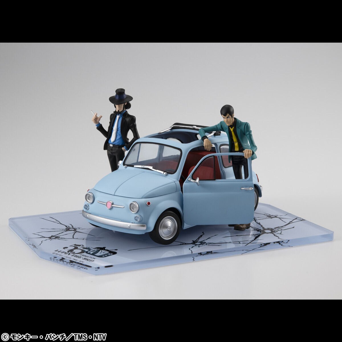 ルパン三世＞「黄金の大勝負！」の愛車を立体化 ルパンと次元のセット