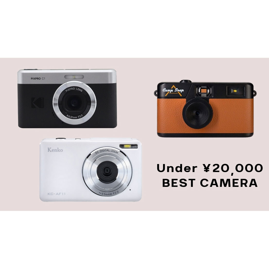 2万円以内】ビックカメラ販売員に聞いた！簡単に“エモい写真”が撮れる