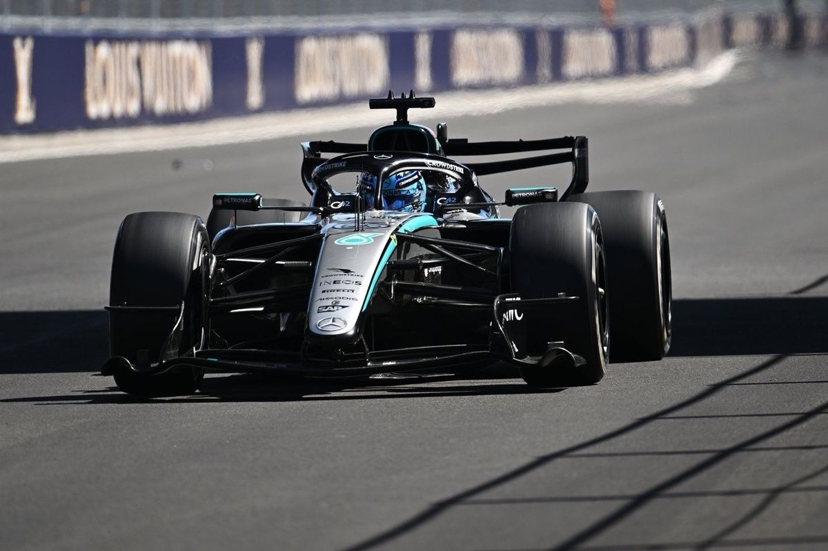 F1アゼルバイジャンGP FP1速報｜ラッセル首位、上位勢にもトラブル続発