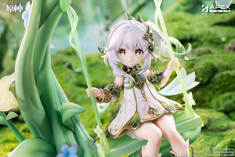 原神　ナヒーダ　箱無しフィギュア 原神」より草神「ナヒーダ」が1/7スケールフィギュア化。2027年12月に