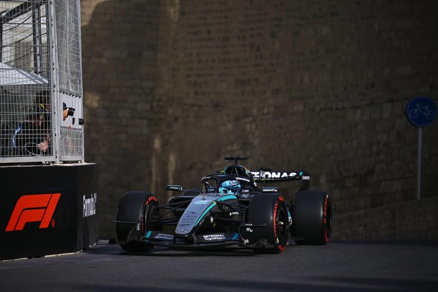 F1アゼルバイジャンGP｜予選Q3】ラッセルが全セクター最速でポール