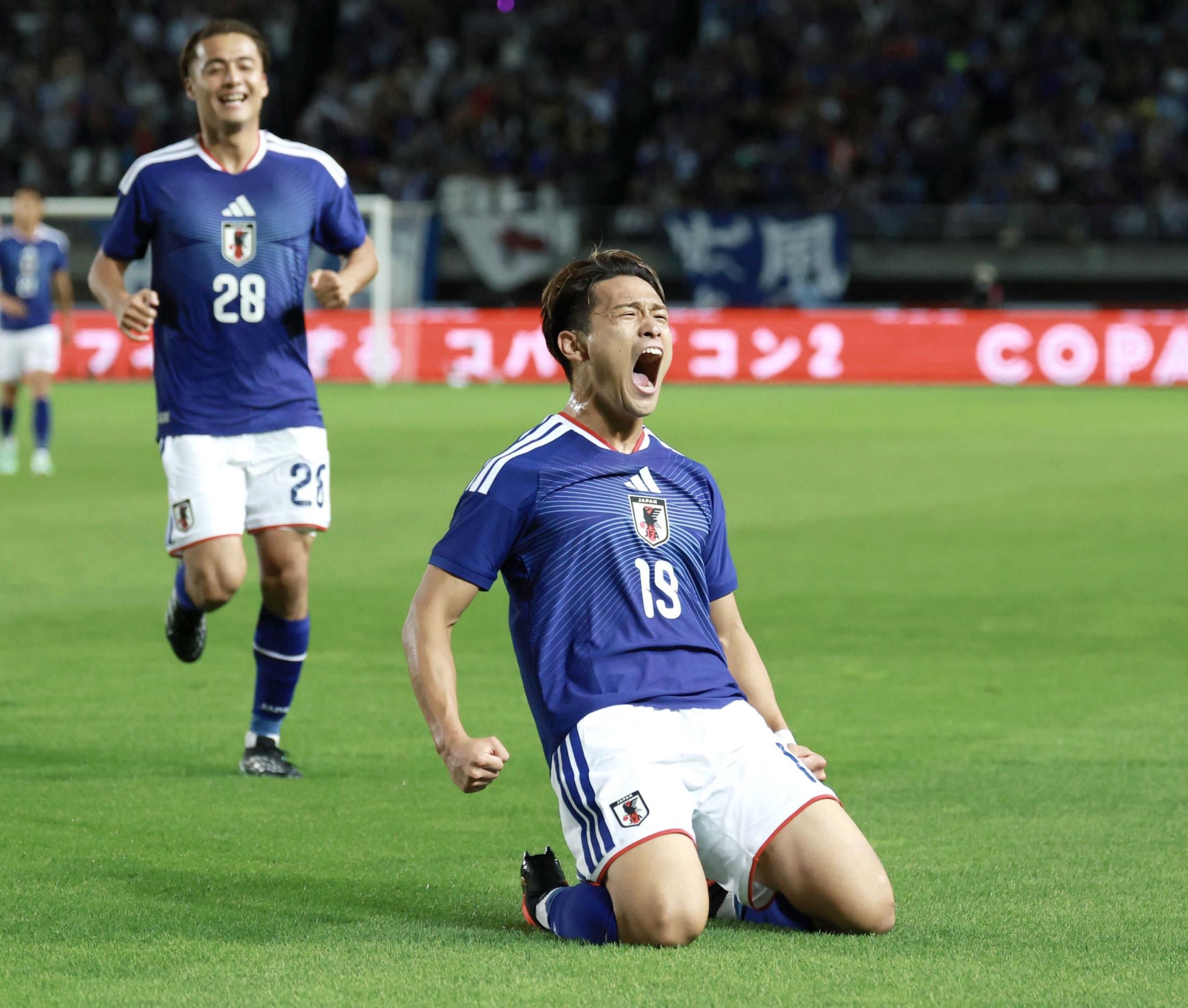 松木玖生 鮮烈デビュー弾！初代表初スタメンで一発回答「決め切れて